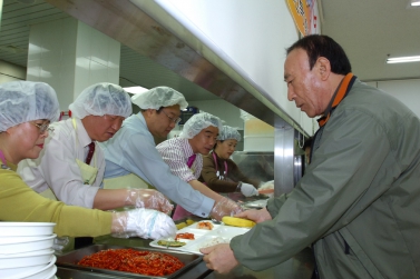 버드네노인복지회관방문