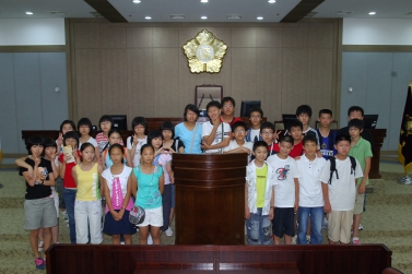 매원중학교 학생 수원시의회 방문