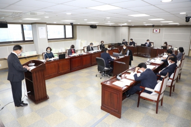 11.20 문화체육교육위원회 2020년 행정사무감사