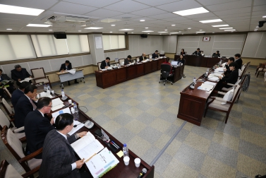 문화복지위원회 행정감사