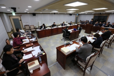 도시환경위원회 예산안 예비심사 