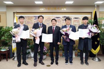 20230220 승진자 사령장 교부