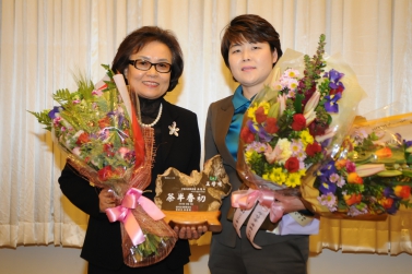 2014년 수원시 사회복지 경진대회 경기도사회복지사협회장상 조명자의원 수상