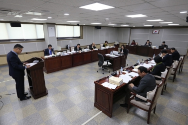 문화복지교육위원회 예산안 예비심사