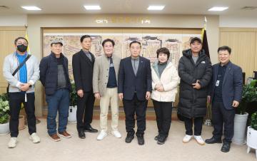 20241206 농산물도매시장 청과물연합회장 등 차담