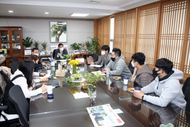 3.22 김기정 부의장 망포 롯데캐슬3블럭 입주자 대표