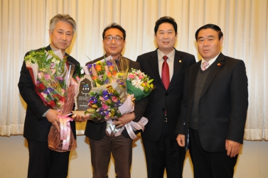 2014년 수원시 사회복지 경진대회 경기도사회복지협의회장상 노영관의원 수상