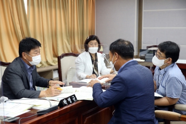 20210902 제361회 임시회 복지안전위원회 추가경정예산안 예비심사 