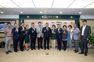 9.3 몽골 울란바토르 칭겔테이 구의회 방문