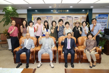 우만2동장 등 단체장 내방