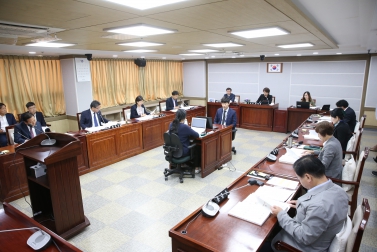 10.16 교통건설체육위원회 조례안 등 안건심사