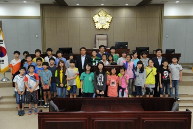 곡선초등학교 의회 견학