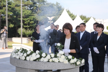 8.15 제73주년 광복절 현충탑 참배