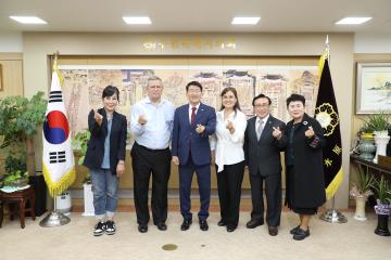 20231010 김기정 의장 내방객