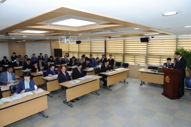 시정 현안사업에 대한 정례 보고회 개최