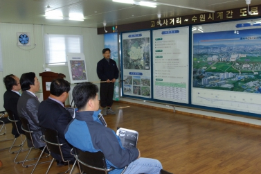 고색사거리-수원시계간 도로개설공사현장