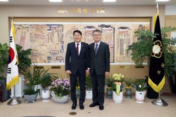 20230310 박준석 신임 교육장 차담