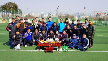 조기축구회 활동