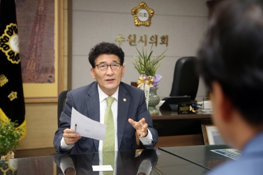 7.20 김기정 부의장 뉴스핌 인터뷰