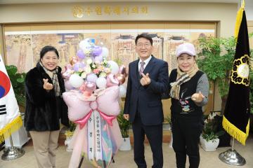 20221223 민들레 봉사단 풍선꽃 전달