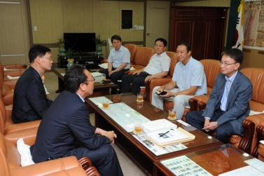 KT스포츠법인 사장 방문