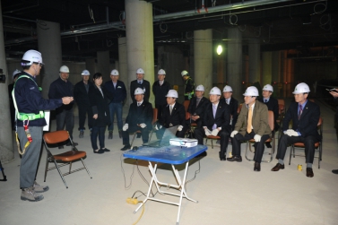 매탄지하철 역사 및 신동  도시개발지구 현장 점검