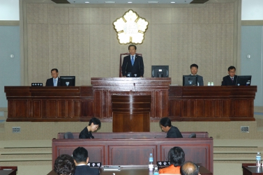 제282회 임시회 개회식