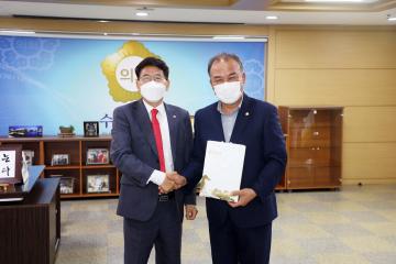 20220727 예천군의회 내방