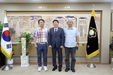 20230627 마을만들기 협의회장 김원진 대표 내방