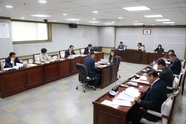 10.10 문화복지위원회 주요업무 추진실적 보고 청취