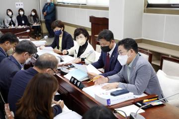 20221017 문화체육교육위원회 2021회계연도 결산 승인안 예비심사