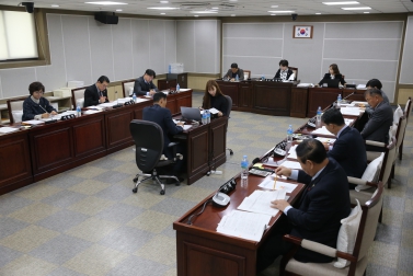 문화복지위원회 2018년도 주요업무 추진실적 보고 청취