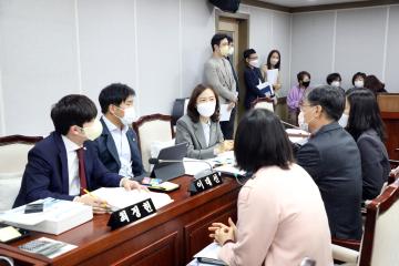 20221017 복지안전위원회 2021회계연도 결산 승인안 예비심사