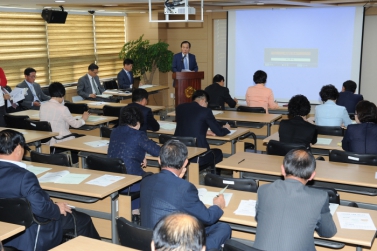 5월중 시정현안사업 보고회