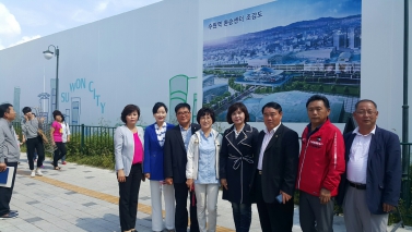 안전교통건설위원회 수원역환승센터 현장방문 