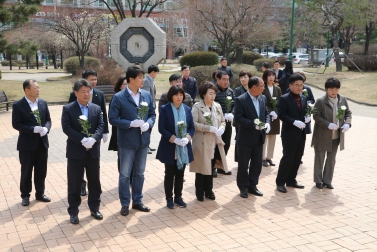 4.1 안점순할머니 1주년 기념식 