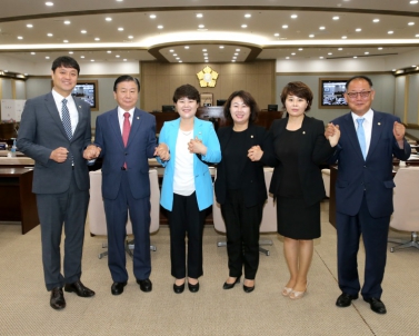 제11대 수원시의회 전반기 의장단 구성