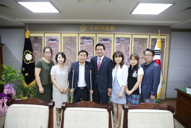 한국곰두리 봉사회 내방