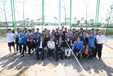 곡선동 족구장 개장식