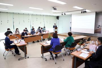 20220315 복지안전위원회 현장방문 (수원시동부육아종합지원센터 리모델링 현장)