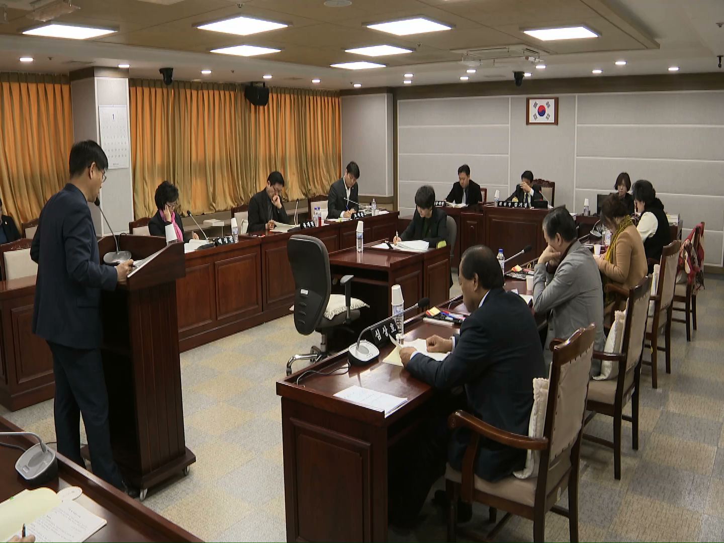 도시환경위원회 회의