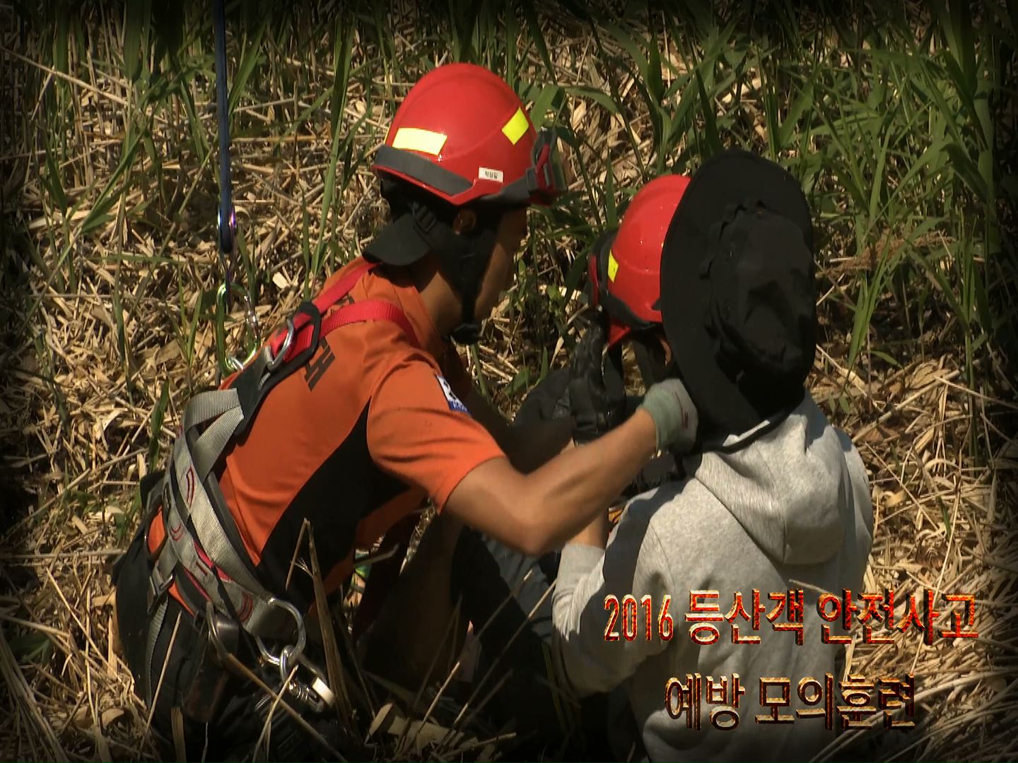 2016 등산객 안전사고 예방 모의훈련