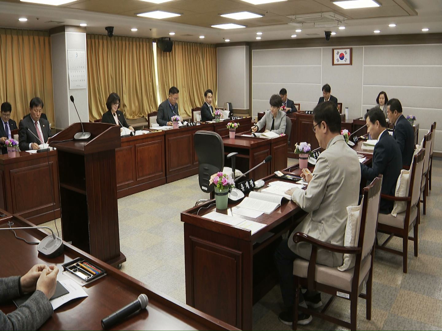 도시환경교육위원회 조례안 등 안건심사