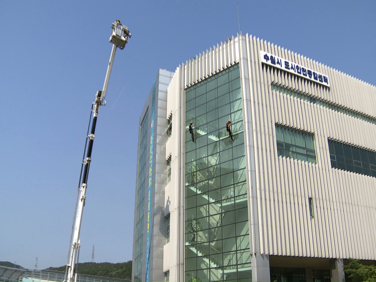 대테러 모의 종합훈련