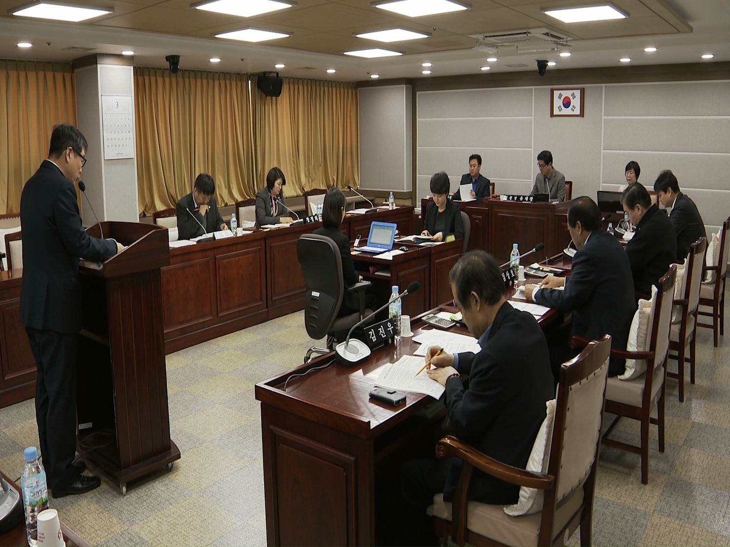 도시환경위원회 환경국 업무보고 청취