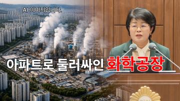 김경례 의원, '정자동 공업지역 재배치 및 도시 구조 정상화 촉구' 5분 자유발언