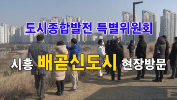 도시종합발전 특별위원회 시흥 배곧신도시 현장방문